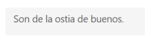 Reseña de alumno