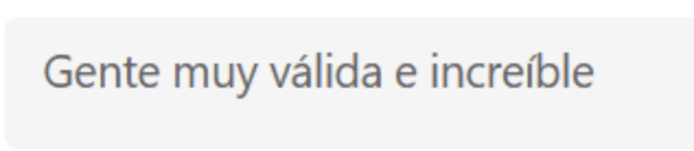 Reseña de alumno