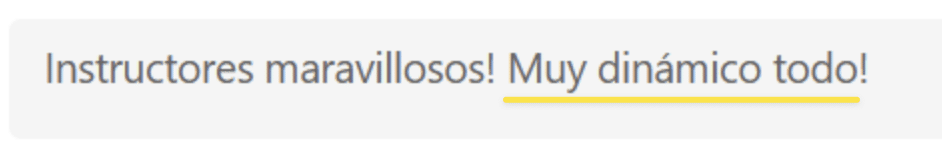 Reseña de alumno