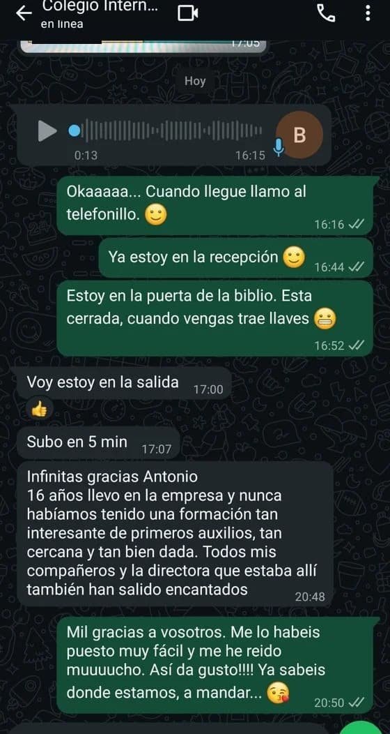 Reseña de Bea, Colegio Internacional de Aravaca