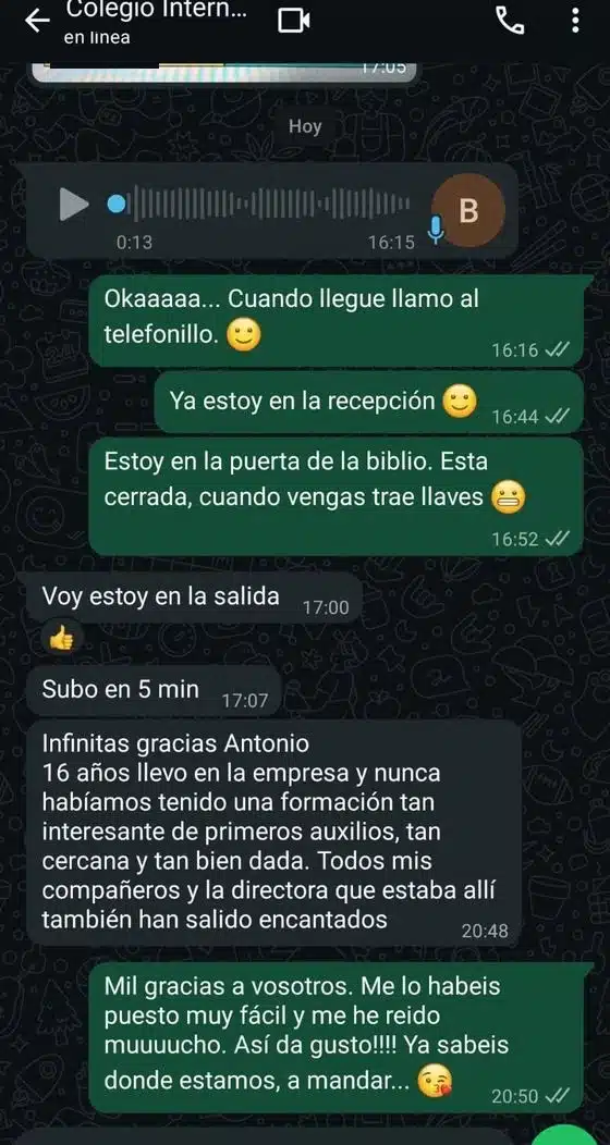 Reseña de Bea, Colegio Internacional de Aravaca