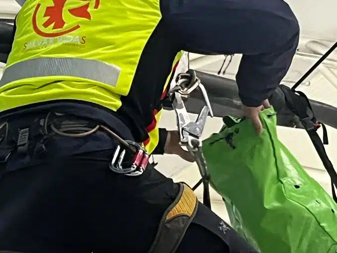 Práctica de rescate técnico con cuerda