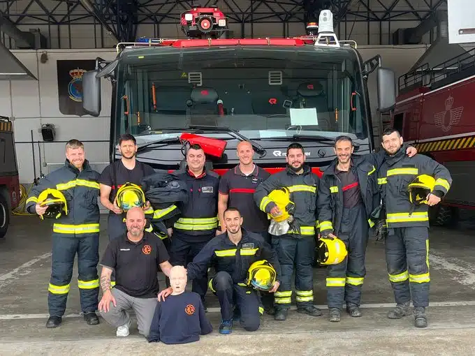 Agrupación de bomberos formada por Salvar Vidas