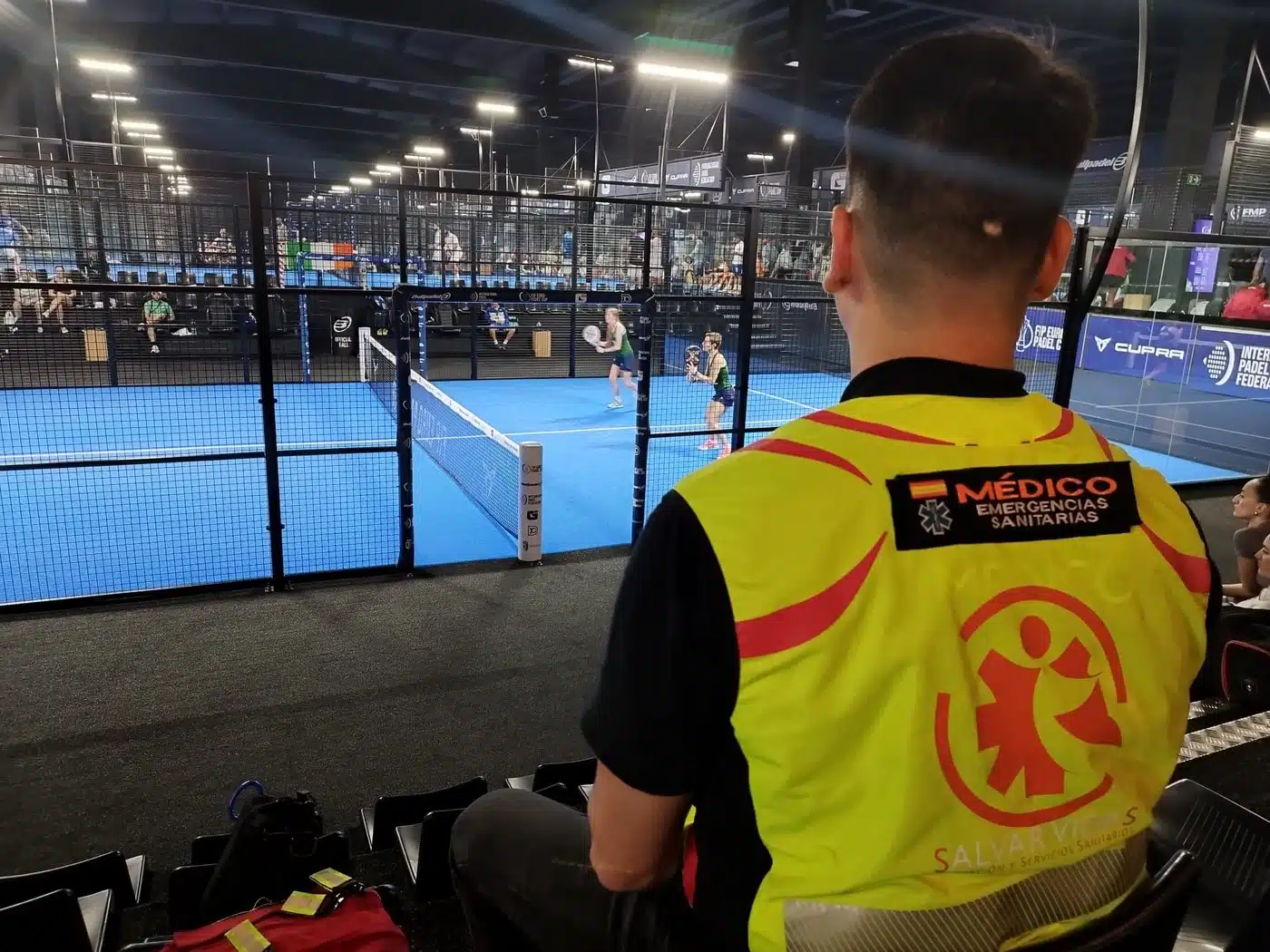 Ambulancia para evento deportivo en Madrid