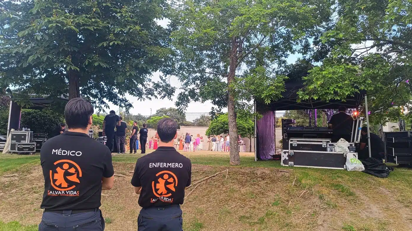 Servicio sanitario para eventos de empresa