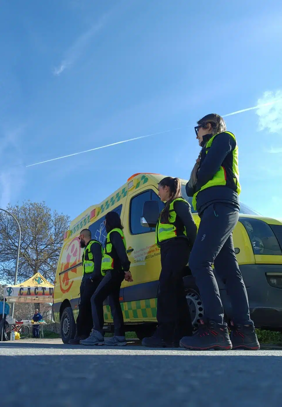 Ambulancia de Soporte Vital Básico y Avanzado