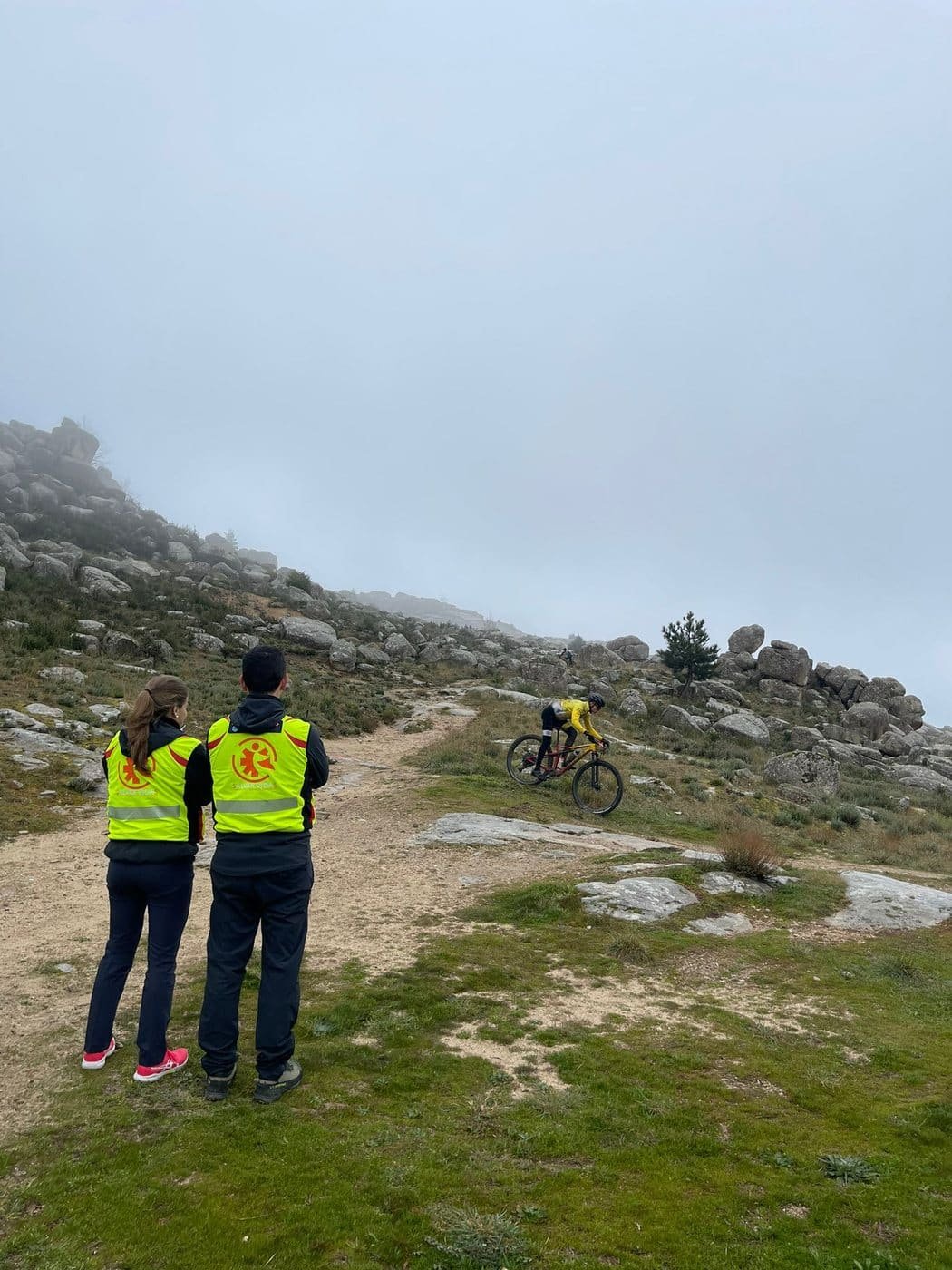 Cobertura en prueba de montaña