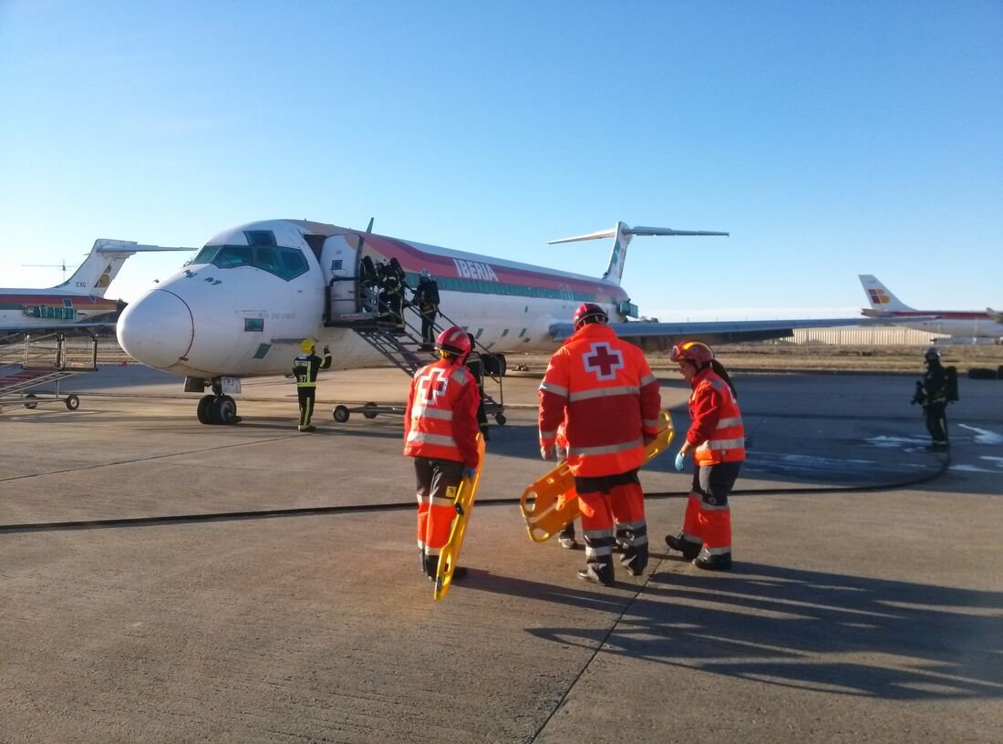 Formación en emergencias aeroportuarias — Salvar Vidas