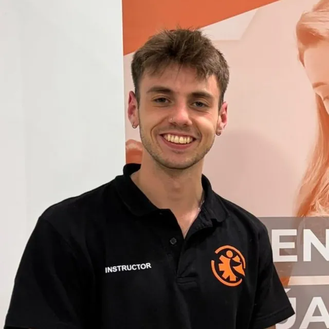 Lucas Sánchez, instructor de SVB y DESA de Salvar Vidas